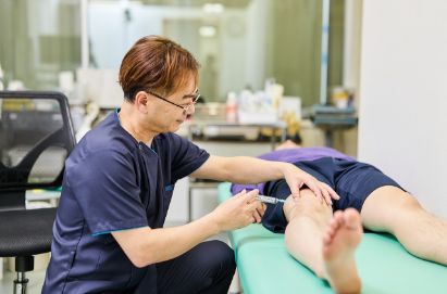 膝関節の幹細胞培養上清液治療