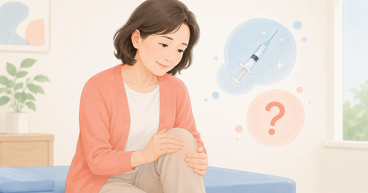 ヒアルロン酸注射が効かないと感じる膝の痛み|次に考えたい治療法を整形外科医が解説